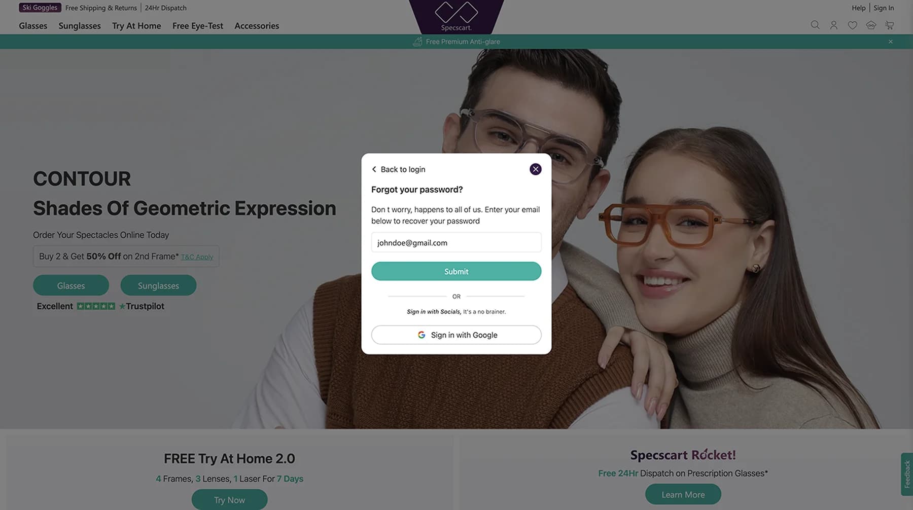 I forgot my password. How can I reset it?